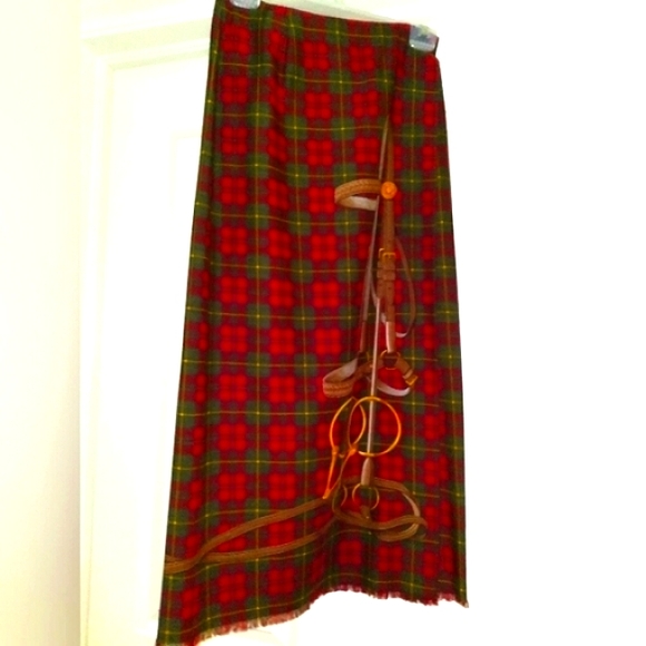 Ralph Lauren Dresses & Skirts - Vintage 70s Rare Ralph Lauren Skirt 100% Wool like New